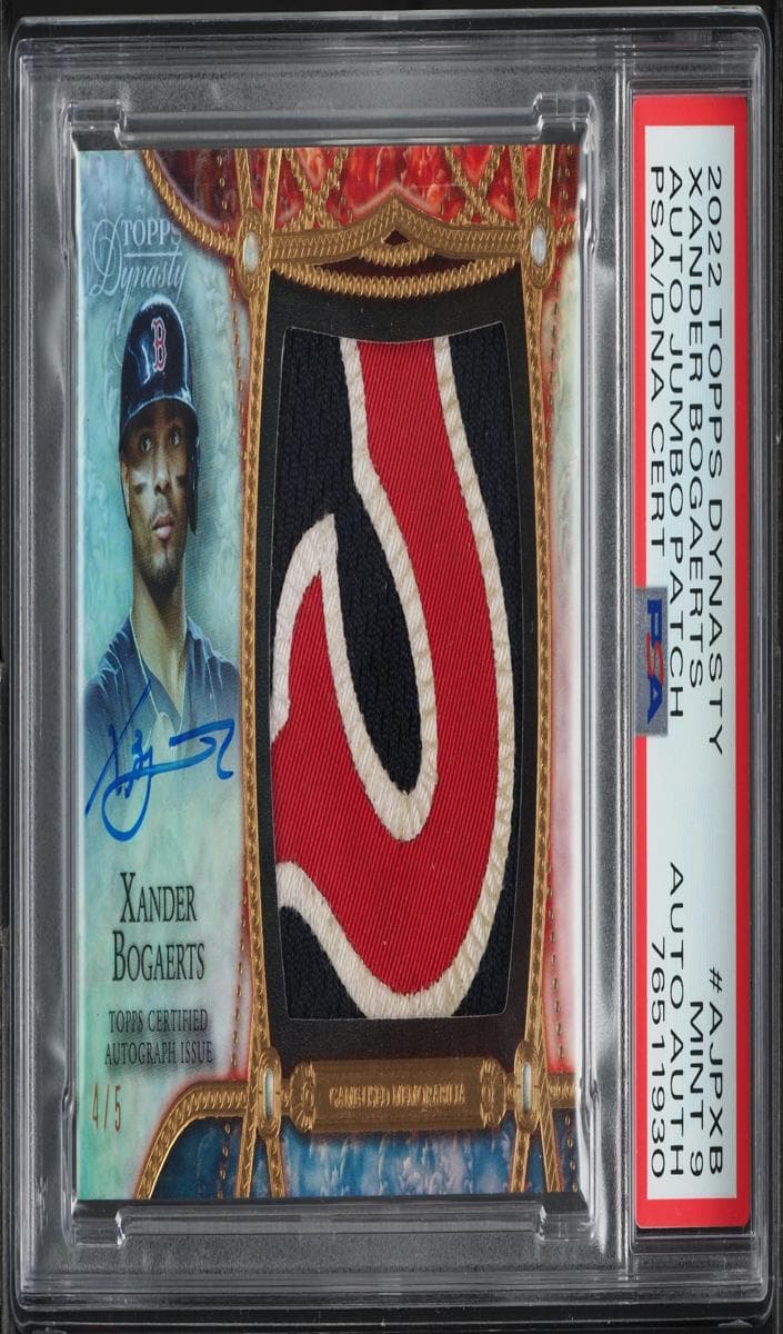 Xander Bogaerts 2022 topps