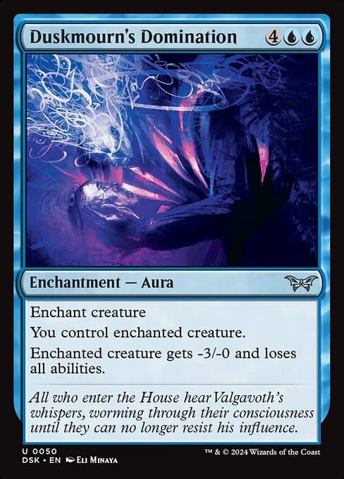 Duskmourn's Domination 2024 Magic: The Gathering Duskmourn: House of Horror