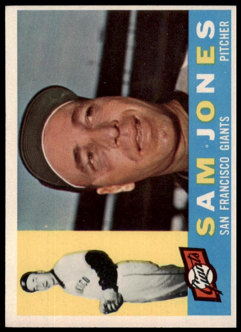 Sam Jones 1960 topps Topps