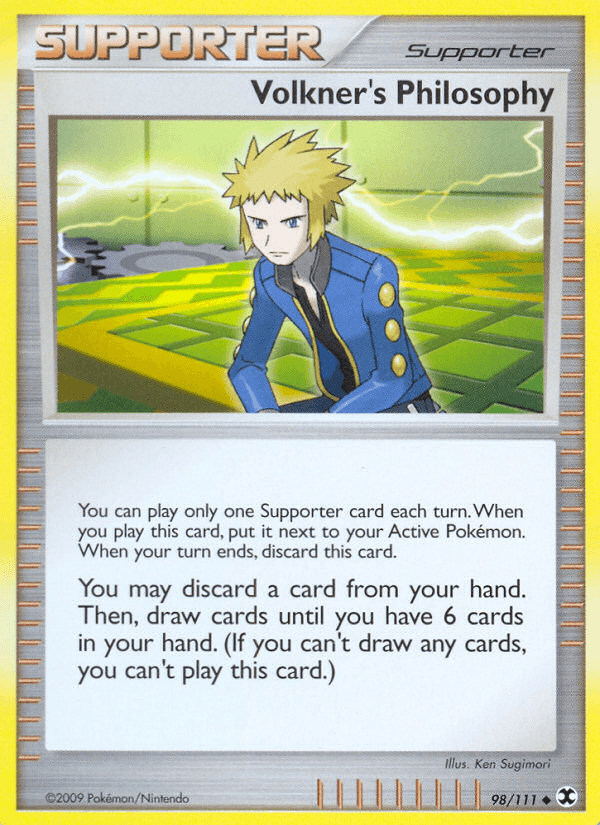 Volkner's Philosophy 2008 Pokemon