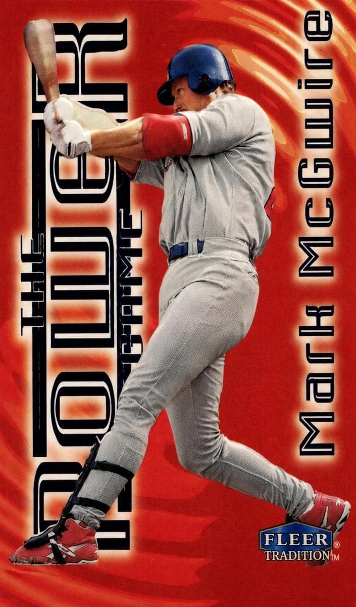 Mark McGwire 1998 fleer Fleer Tradition