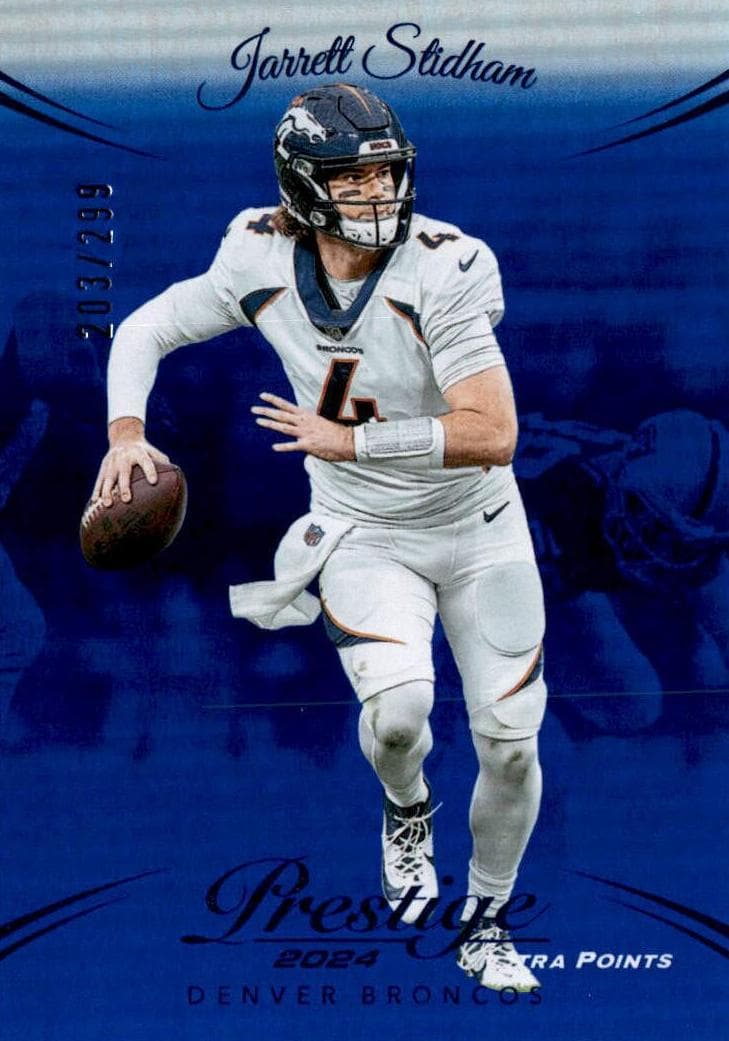 Jarrett Stidham trading card