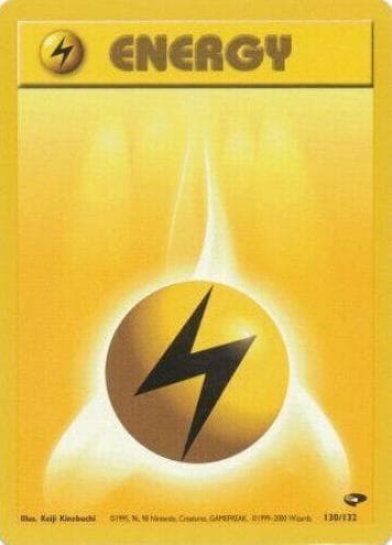 Lightning Energy trading card