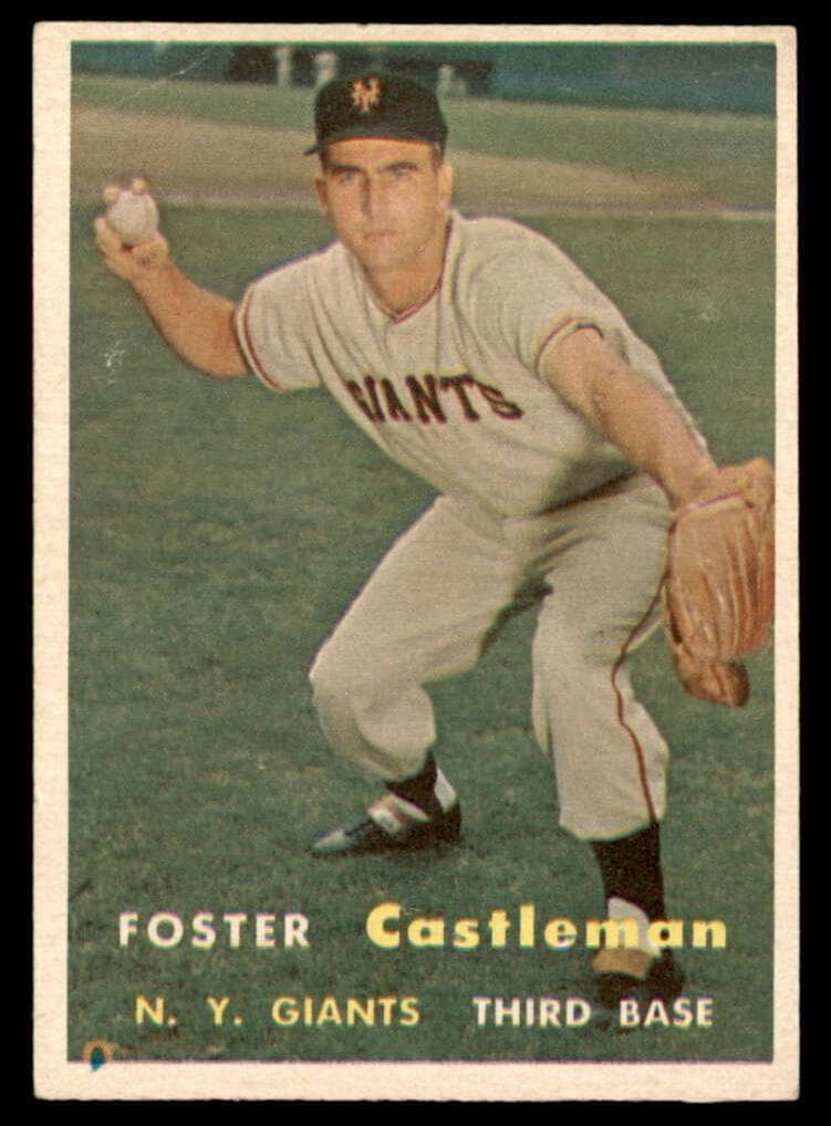 Foster Castleman 1957 topps Topps