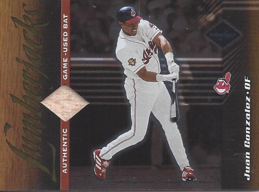 Juan Gonzalez 2001 leaf Leaf Limited