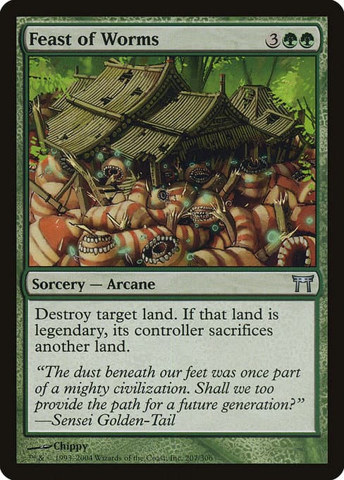 Feast of Worms 2004 Magic: The Gathering Champions of Kamigawa