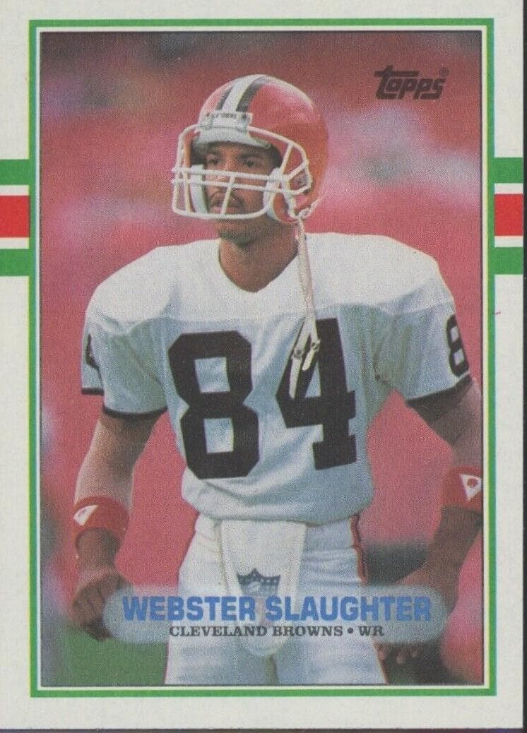 Webster Slaughter 1989 topps Topps