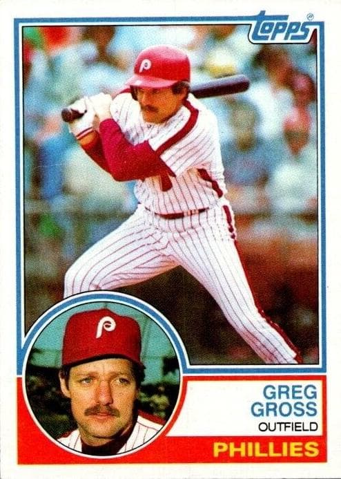Greg Gross trading card