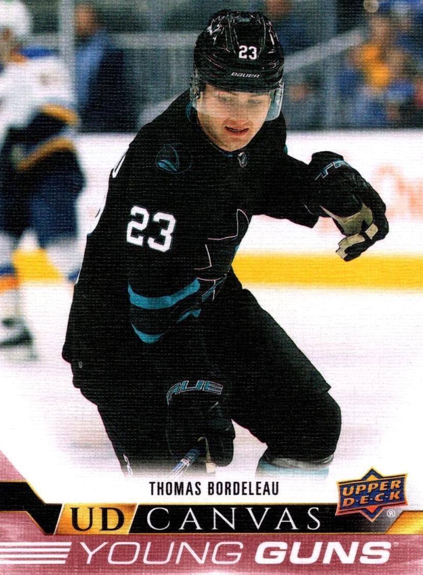 Thomas Bordeleau 2022 upper-deck Upper Deck