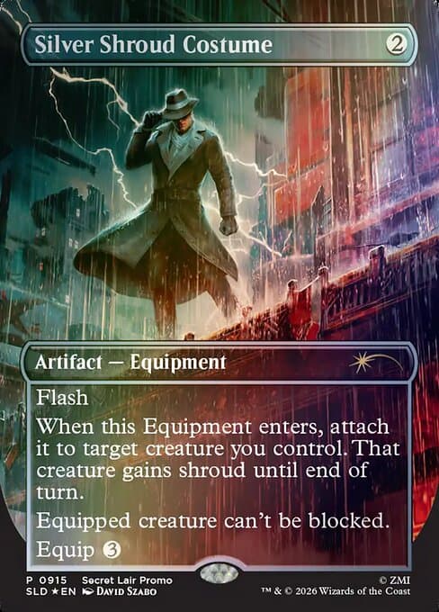 Silver Shroud Costume #142