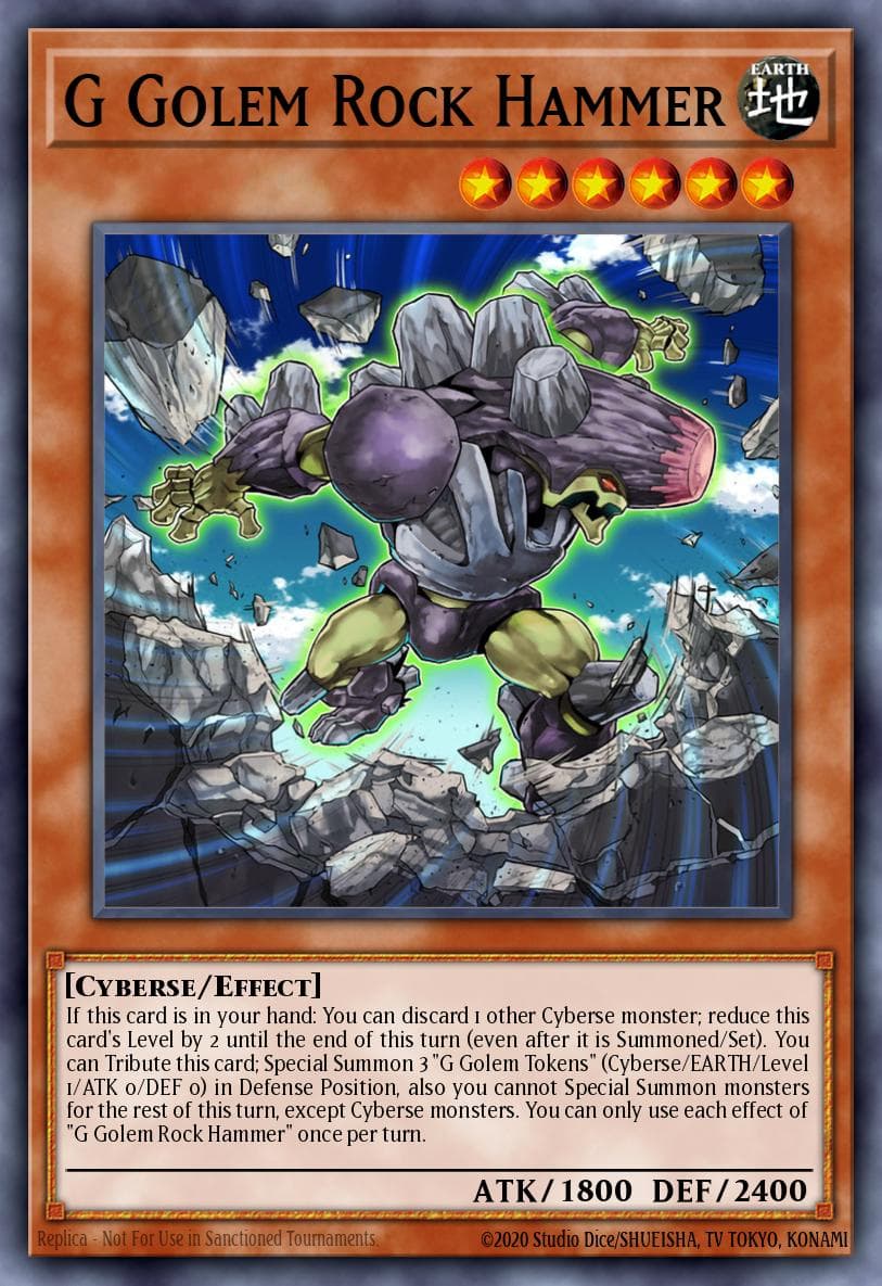 G Golem Rock Hammer #BLCR-EN040