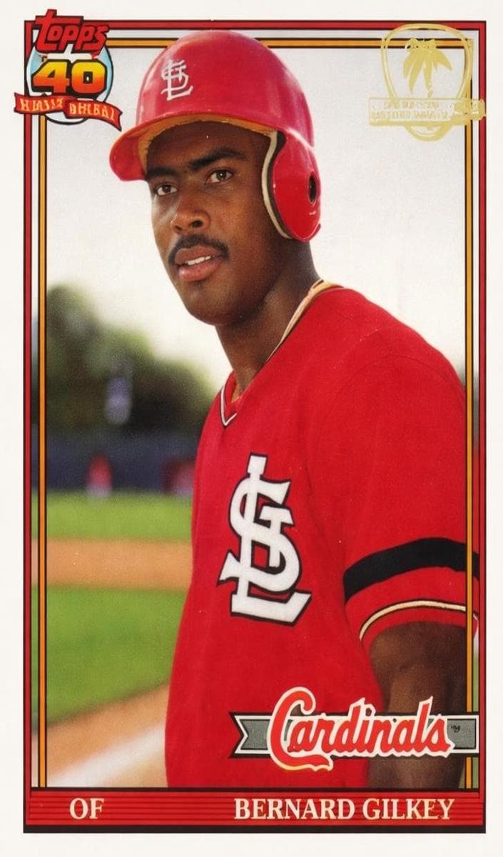 Bernard Gilkey 1991 topps Topps