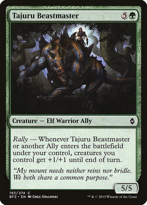 Tajuru Beastmaster #193