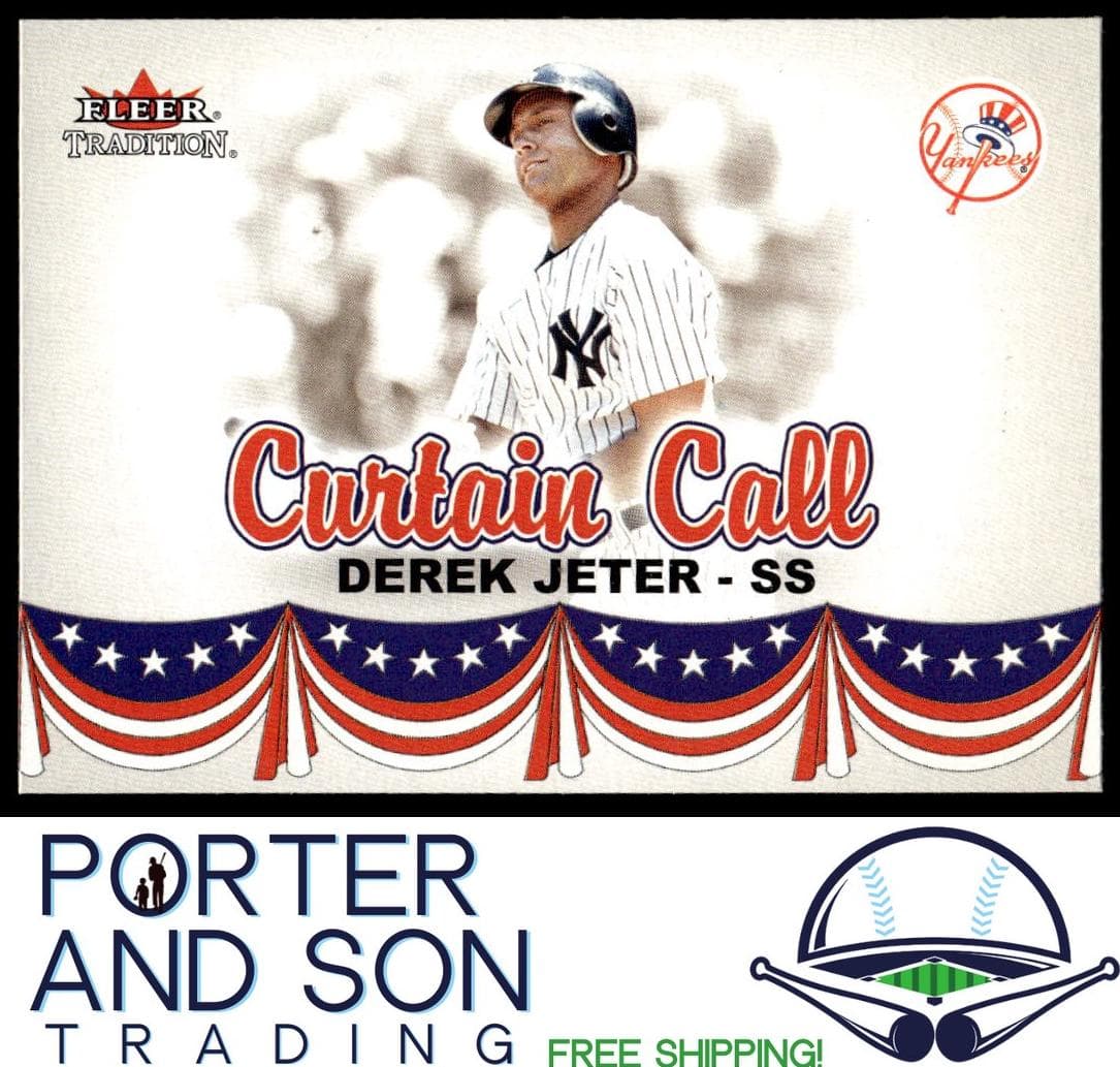 Derek Jeter 2002 fleer Fleer Tradition Update