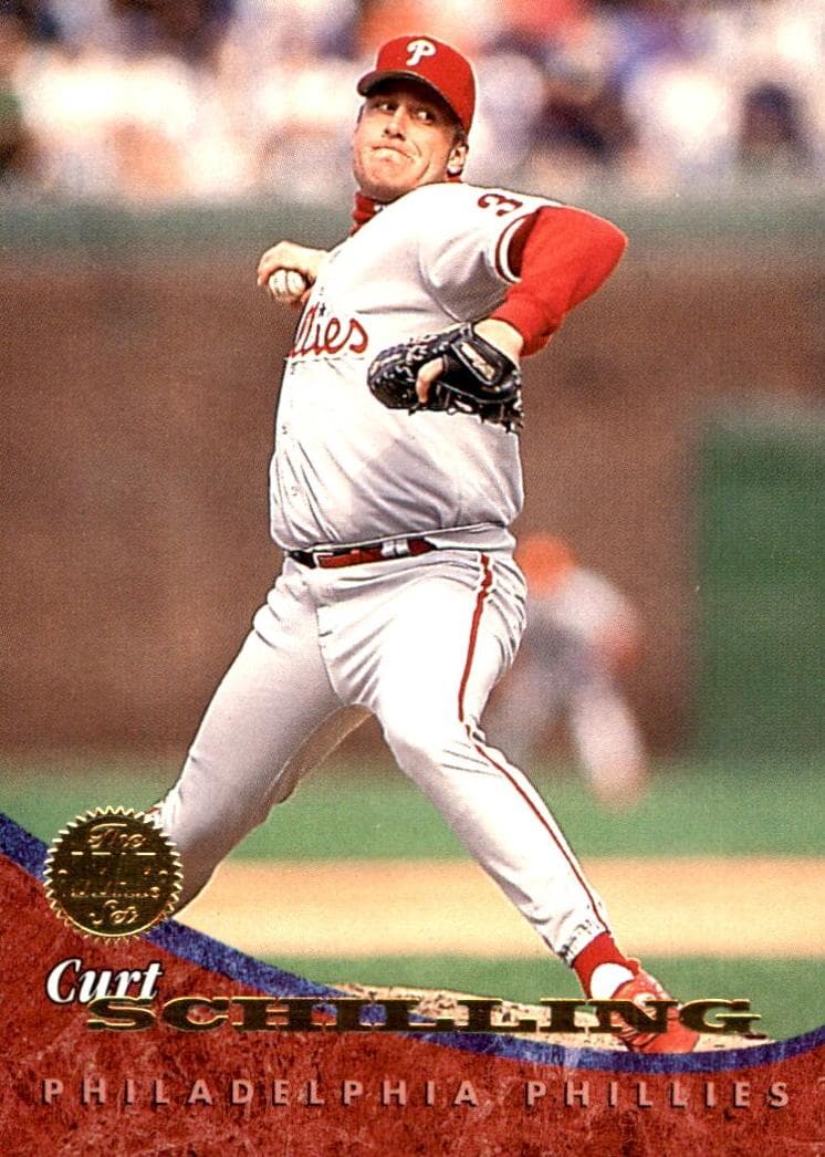 Curt Schilling 1994 leaf Leaf