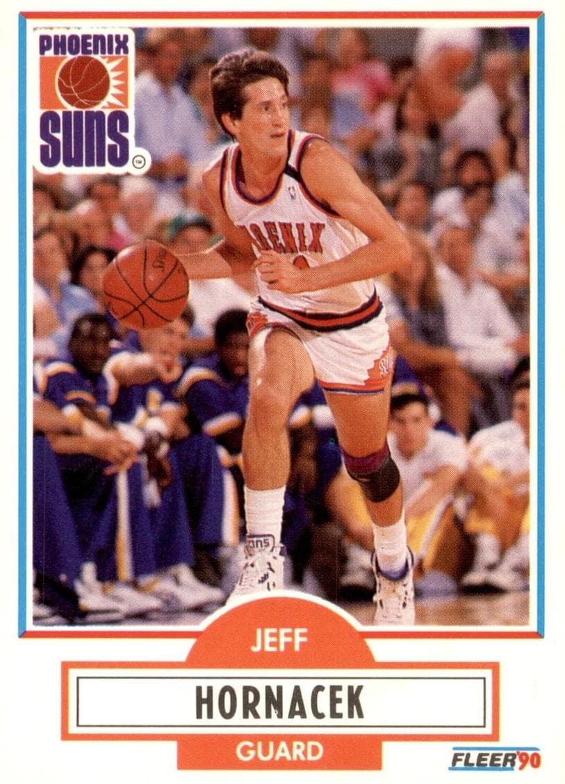 Jeff Hornacek trading card