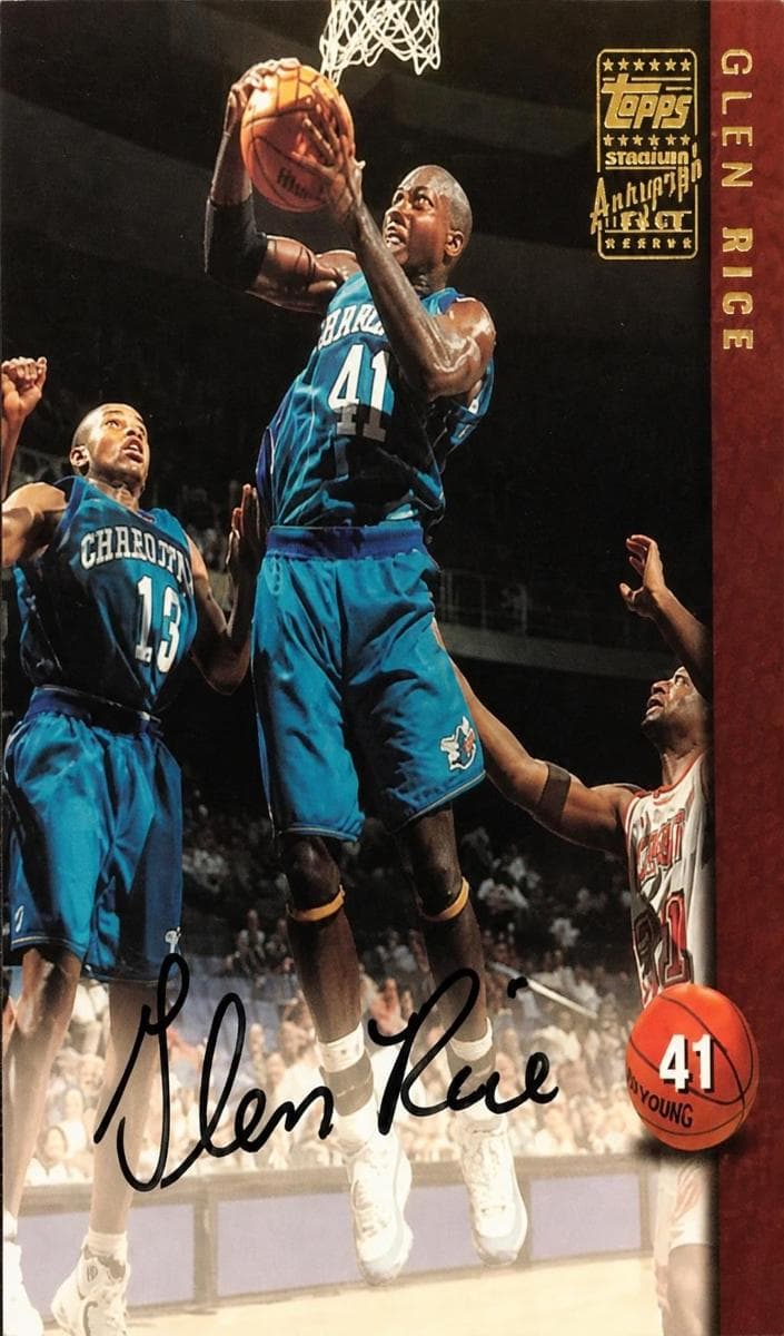 Glen Rice 1998 topps Topps