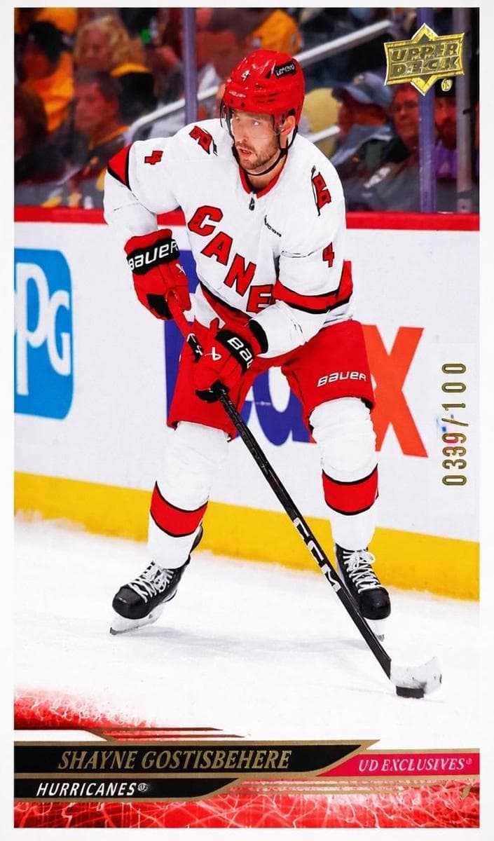 Shayne Gostisbehere trading card