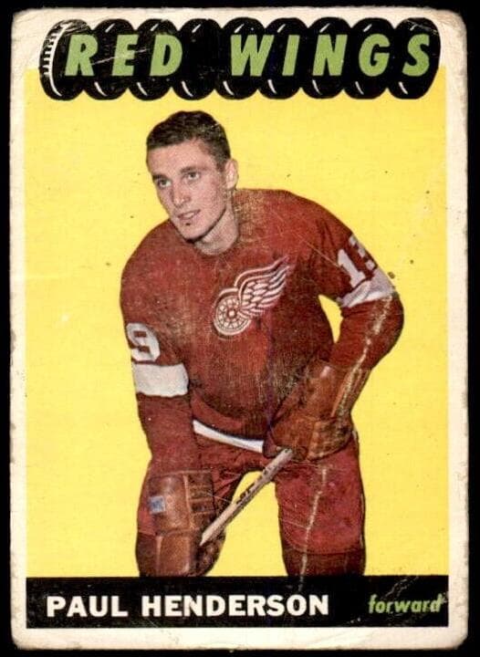 Paul Henderson 1965 topps Topps