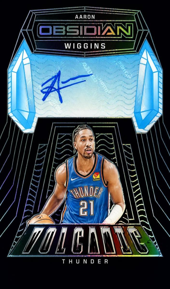 Aaron Wiggins 2023 panini Obsidian