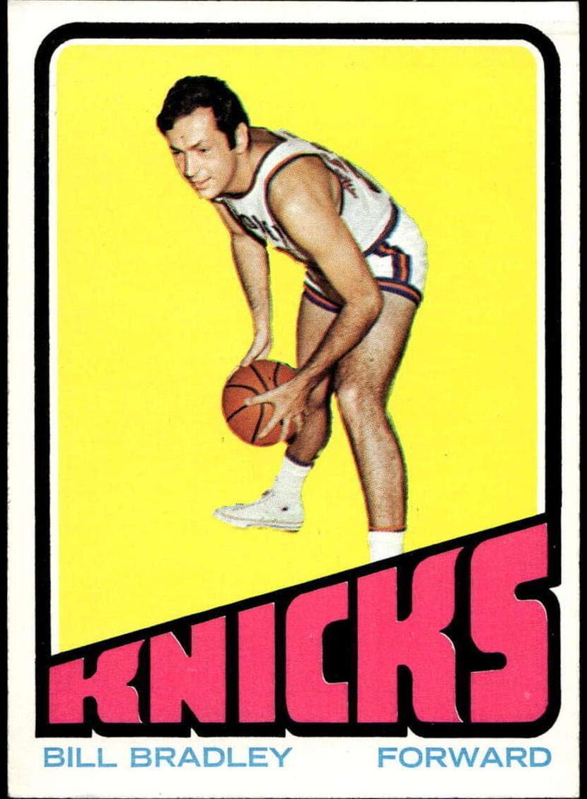 Bill Bradley 1972 topps Topps