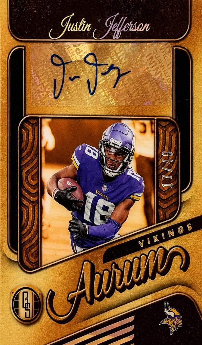 Justin Jefferson 2022 panini