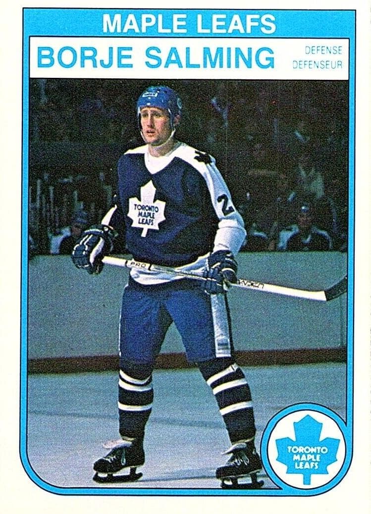 Borje Salming 1982 topps O-Pee-Chee