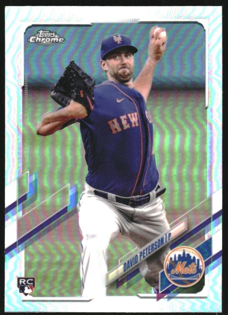 David Peterson 2021 topps Topps Chrome