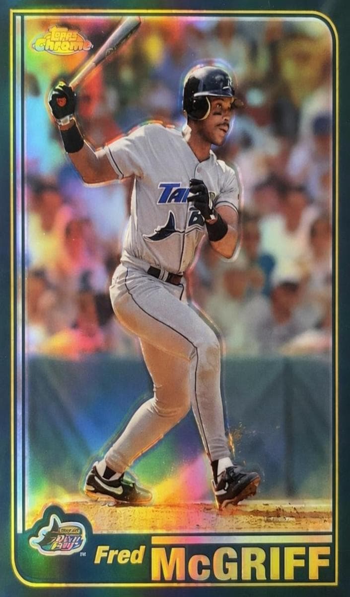 Fred McGriff 2001 topps Topps Chrome