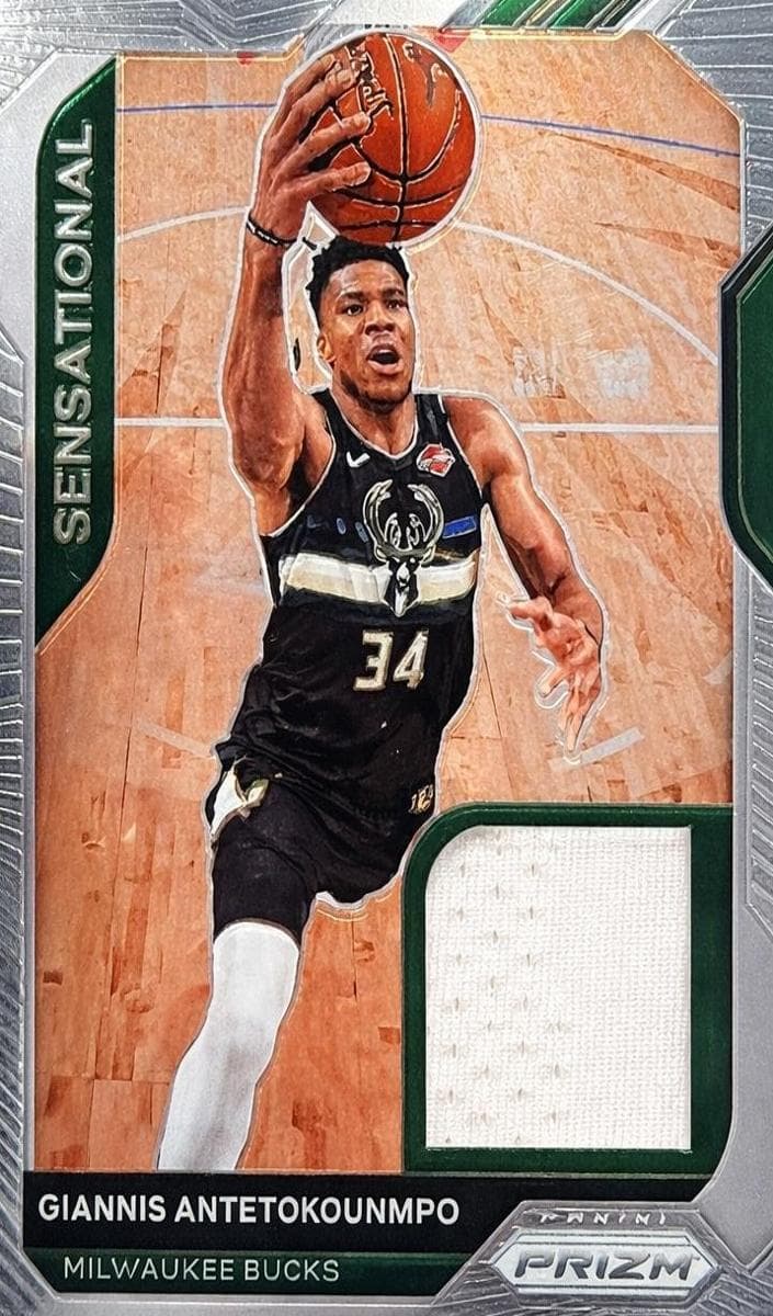 Giannis Antetokounmpo 2020 panini Panini Prizm