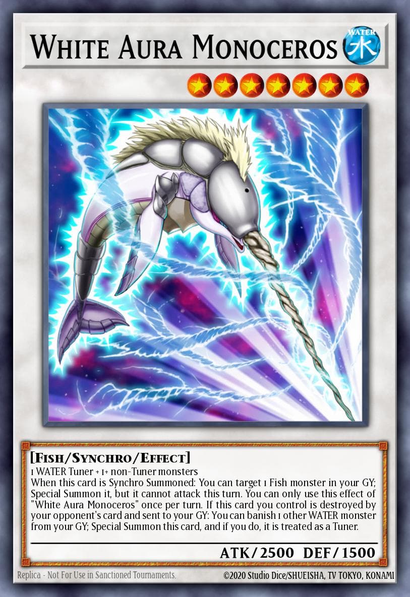 White Aura Monoceros #RIRA-EN095