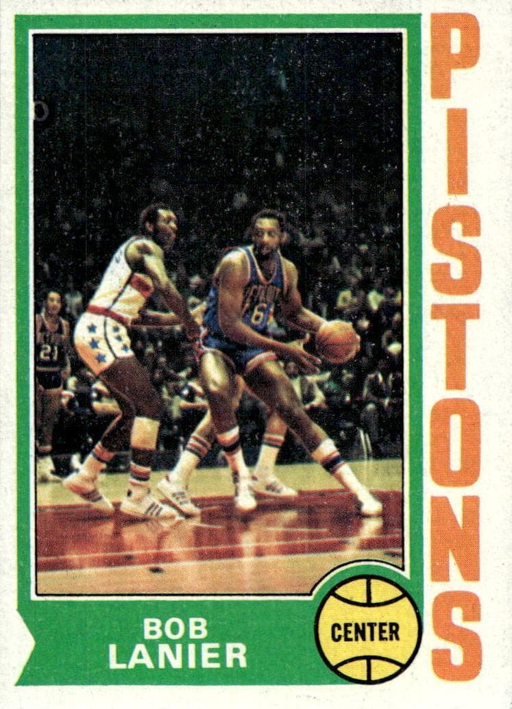 Bob Lanier 1974 topps