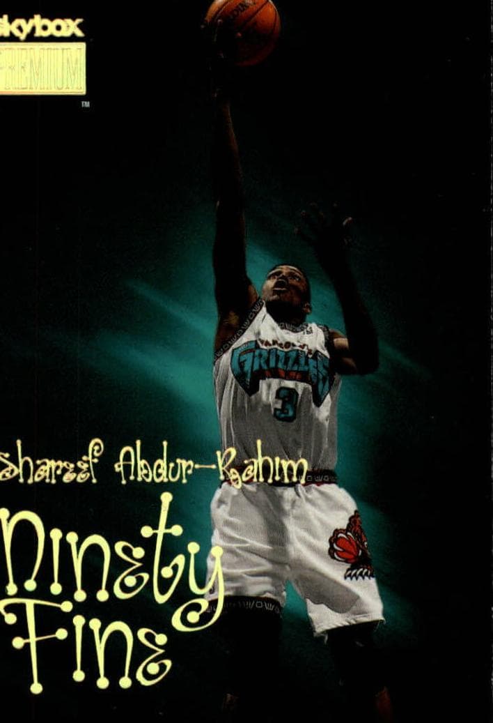 Shareef Abdur-Rahim 1998 fleer SkyBox Premium