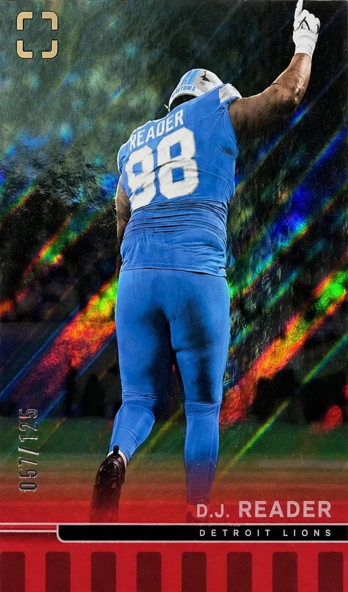 D.J. Reader 2025 panini