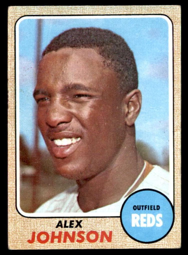 Alex Johnson 1968 topps Topps
