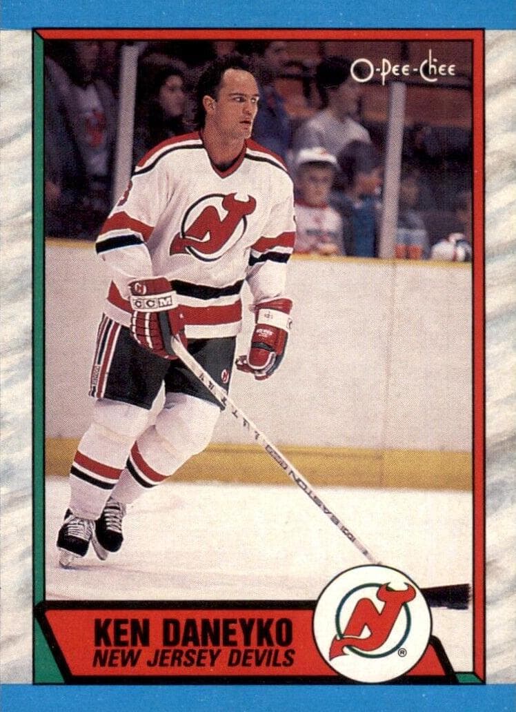 Ken Daneyko trading card