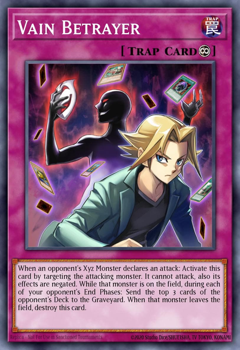 Vain Betrayer 2013 Yu-Gi-Oh! Judgment of the Light