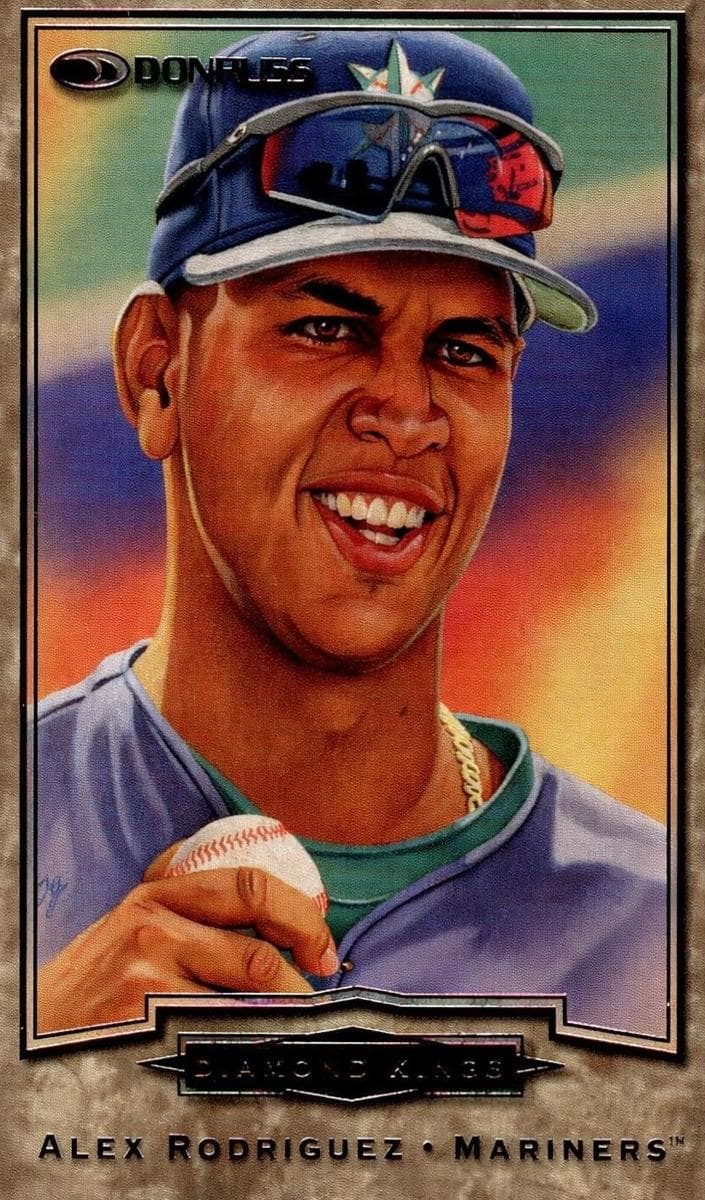 Alex Rodriguez 1998 panini