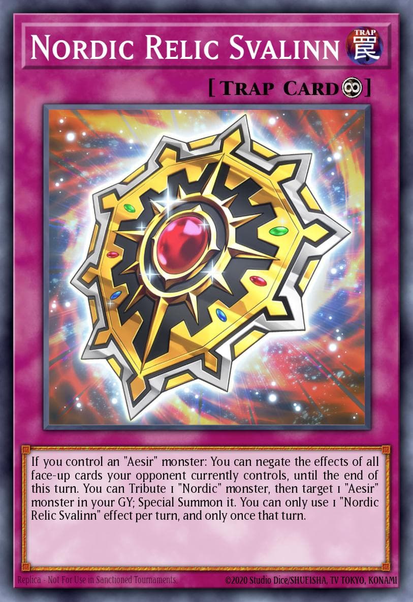 Nordic Relic Svalinn 2021 Yu-Gi-Oh! Japanese Battle of Chaos