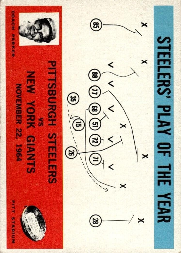 Steelers Play of the Year - Buddy Parker #154