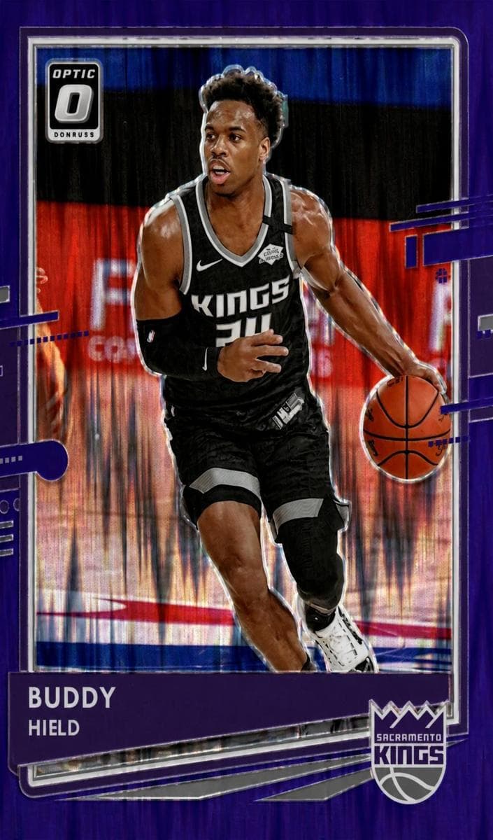 Buddy Hield 2020 panini Donruss Optic