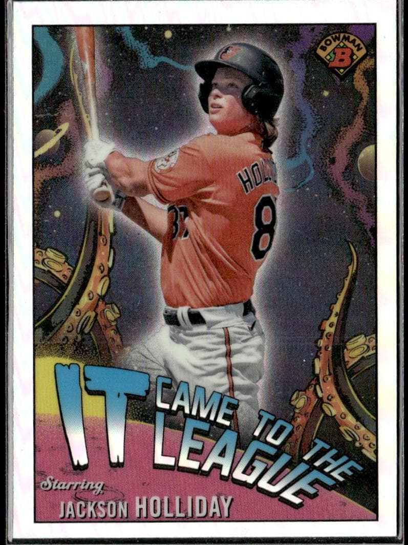 Jackson Holliday 2023 bowman Bowman Chrome