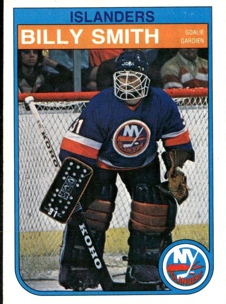 Billy Smith trading card