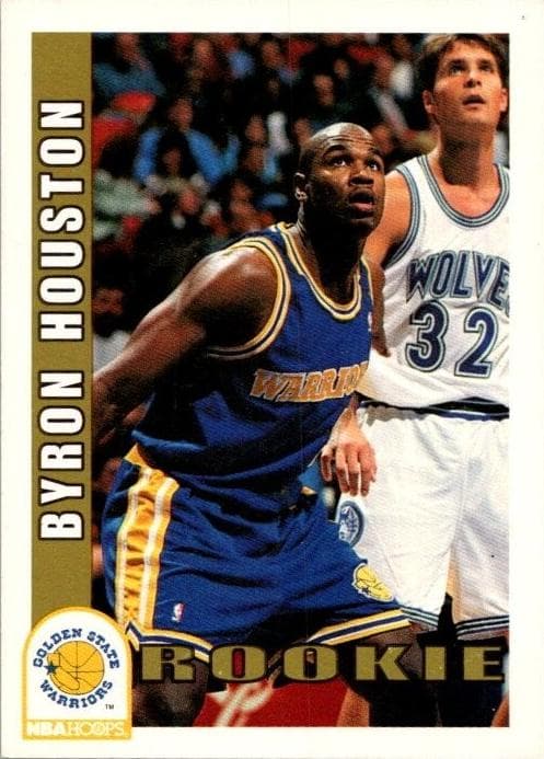 Byron Houston 1992 panini Hoops