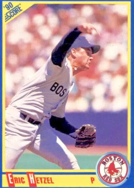 Eric Hetzel trading card