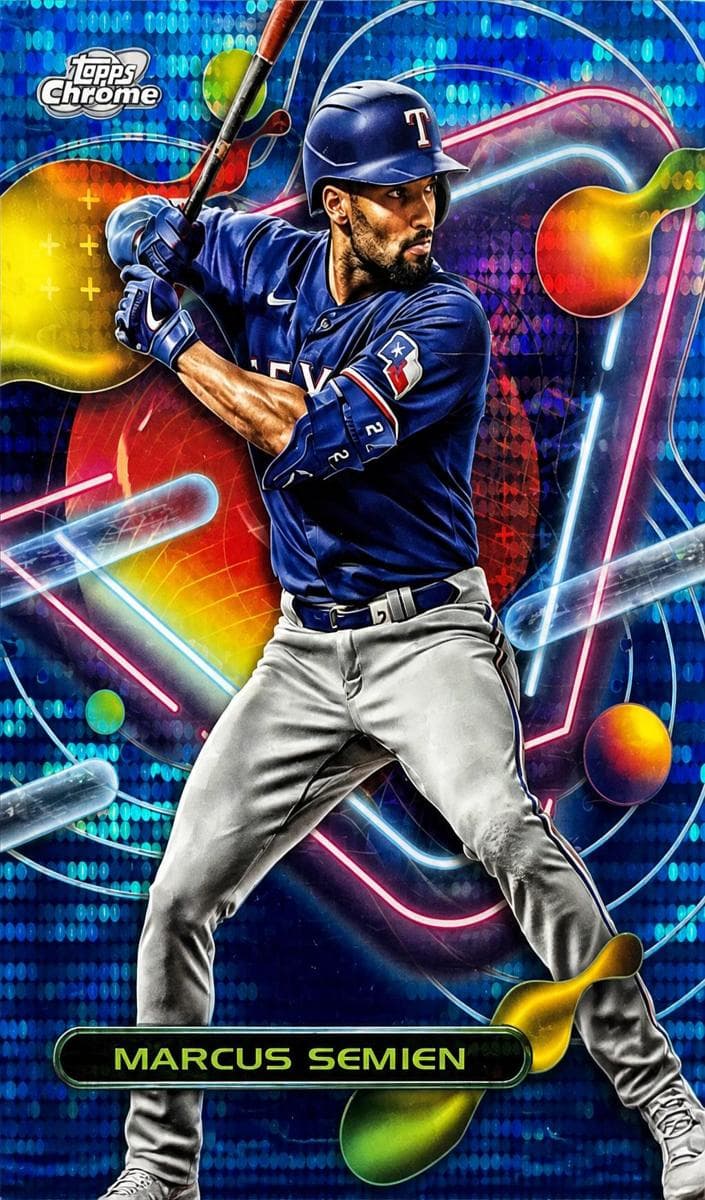 Marcus Semien 2023 topps Topps Cosmic Chrome