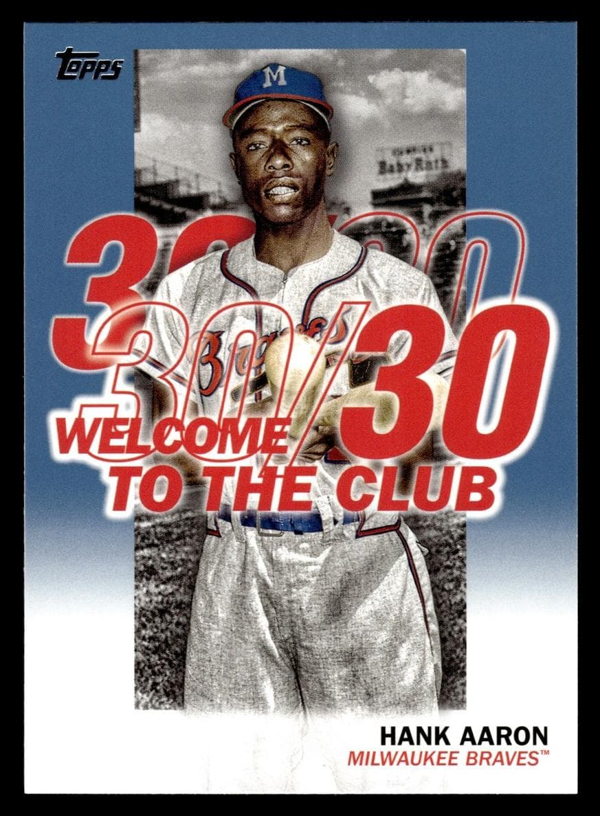 Hank Aaron 2023 topps Topps