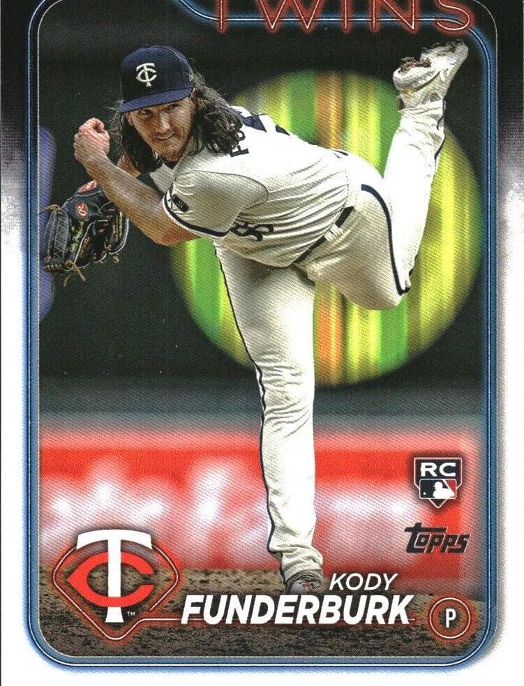Kody Funderburk trading card