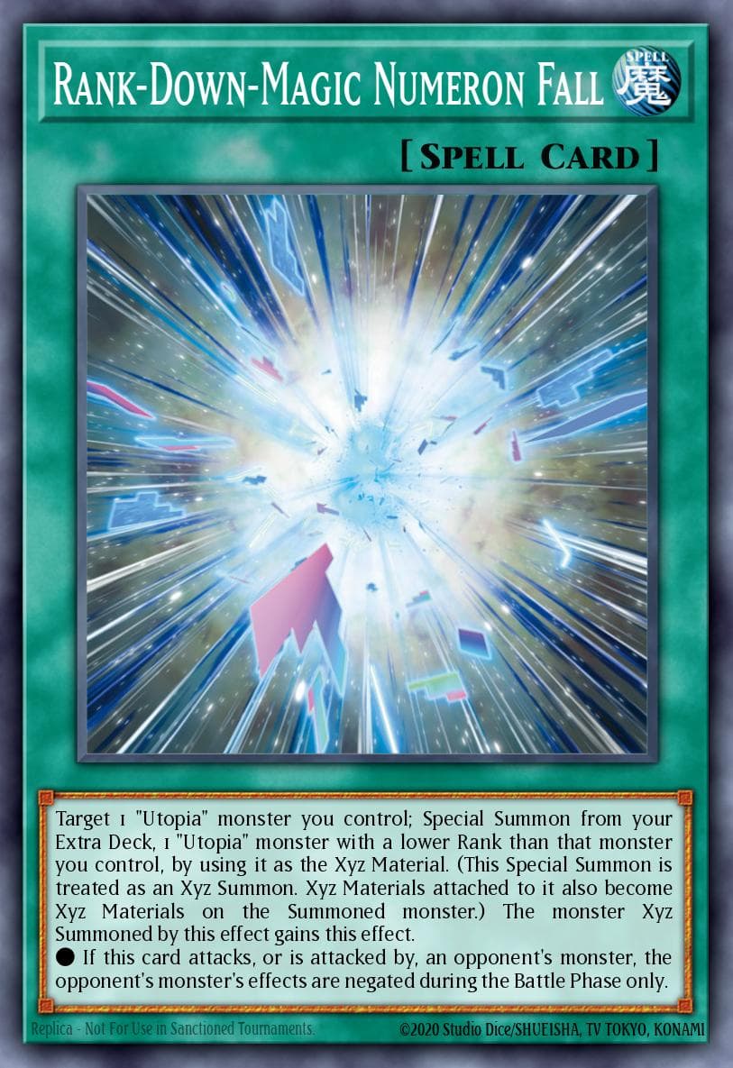 Rank-Down-Magic Numeron Fall 2014 Yu-Gi-Oh! Legacy of the Valiant