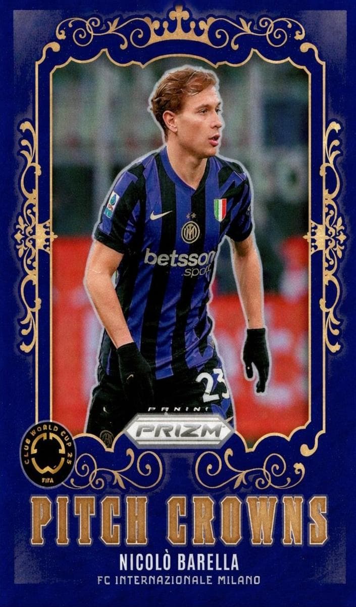 Nicolo Barella trading card